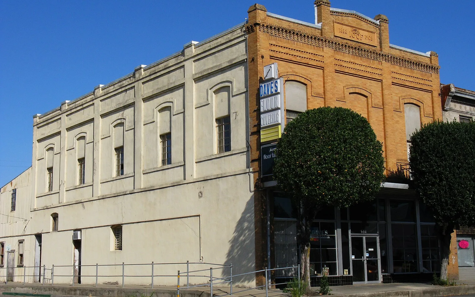 Odd Fellows Hall in Yuba City’s old-town area.